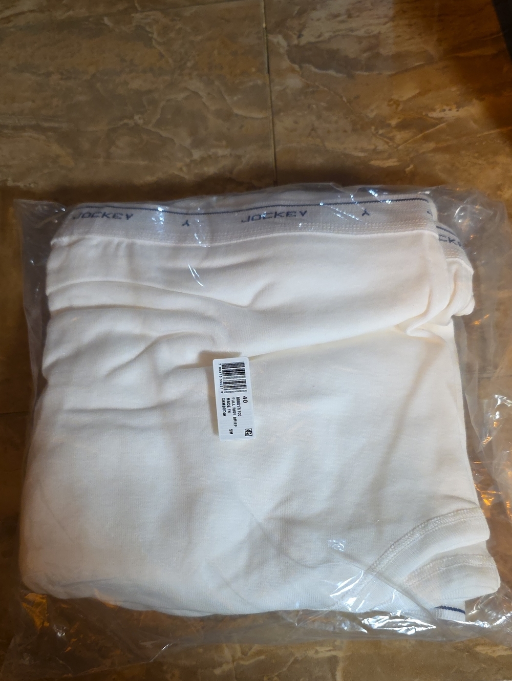 Mens White Underwear - Briefs